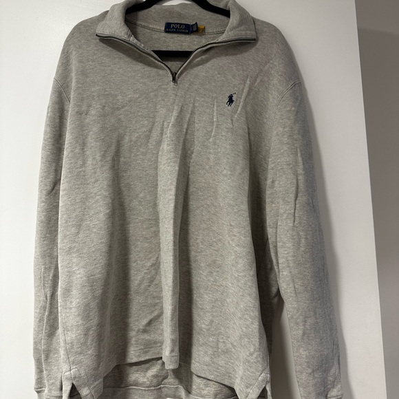 Ralph Lauren Estate-Rib Quarter-Zip Pullover size Large - Picture 2 of 4